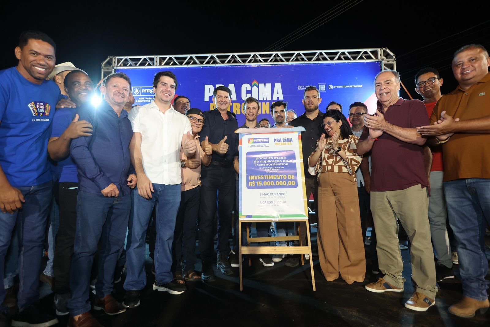 Simão Durando entrega primeira etapa da duplicação da Avenida Transnordestina