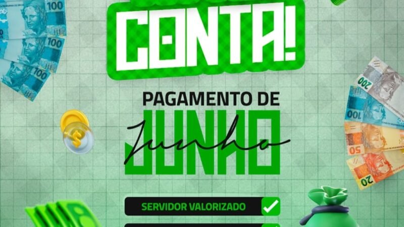 Tá na Conta!  prefeito Miruca antecipa e paga salário dos servidores da Água Preta
