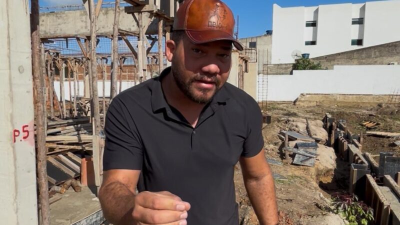 Obras da nova EREM são retomadas em Toritama após fiscalização do deputado Abimael Santos