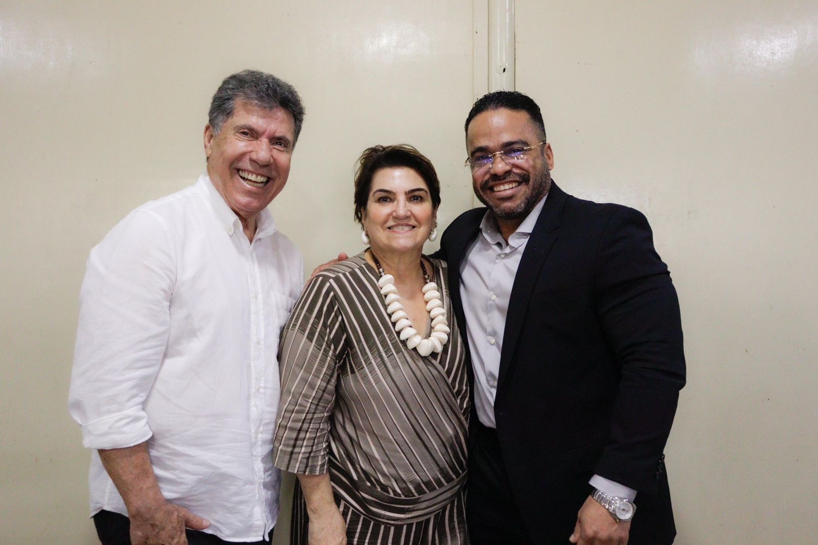 Presidente da Câmara, Mário Anderson (Anderson Bocão), participa de almoço com Ministra das Mulheres e prefeito Lula Cabral