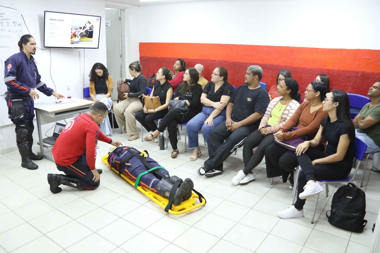 SAMU do Jaboatão realiza curso de primeiros socorros aos servidores