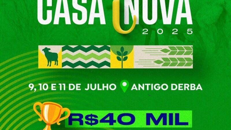 Casa Nova realiza entre os dias 9 e 11 de julho a EXPO CASA INOVA 2025 com R$ 40 mil em prêmios 