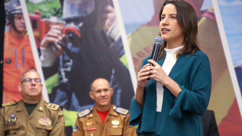 Governadora Raquel Lyra comanda aula inaugural da segunda turma do Curso de Formação de Oficiais do Corpo de Bombeiros Militar de Pernambuco