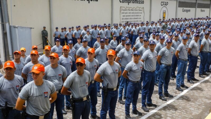 Governo de Pernambuco convoca mais 2.400 aprovados no concurso da PMPE para matrícula na segunda turma do Curso de Formação Profissional