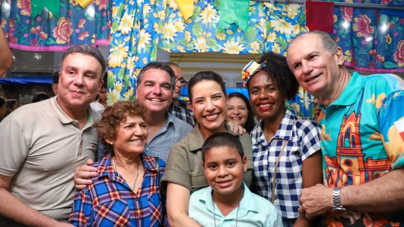 Na Rua da Alegria, em Limoeiro, governadora Raquel Lyra celebra o dia de São João e reforça a importância da festa para o Nordeste brasileiro