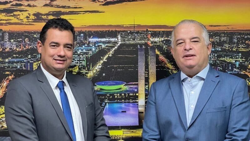 Prefeito Andrei cumpre agenda em Brasília em busca de apoio para pequenos empreendedores e fortalecimento da saúde especializada em Juazeiro