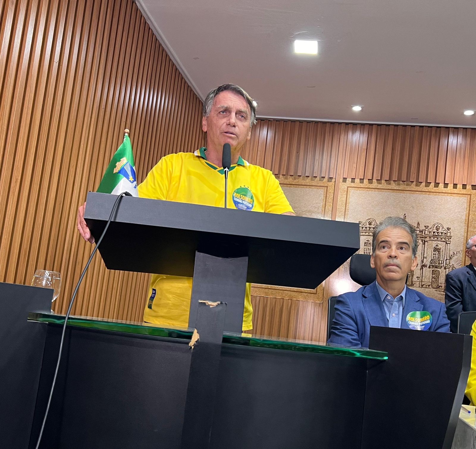 Bolsonaro recebe títulos de cidadão no Rio Grande do NorteFeitosa acompanha agenda