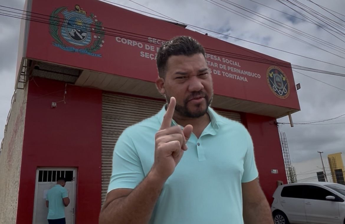 Deputado Abimael Santos expõe a falta de caminhão-tanque dos Bombeiros em Toritama