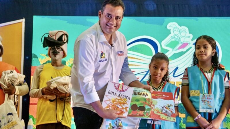 Prefeito Andrei lança programa Juá Literária e projeta Juazeiro como referência nacional em educação e leitura