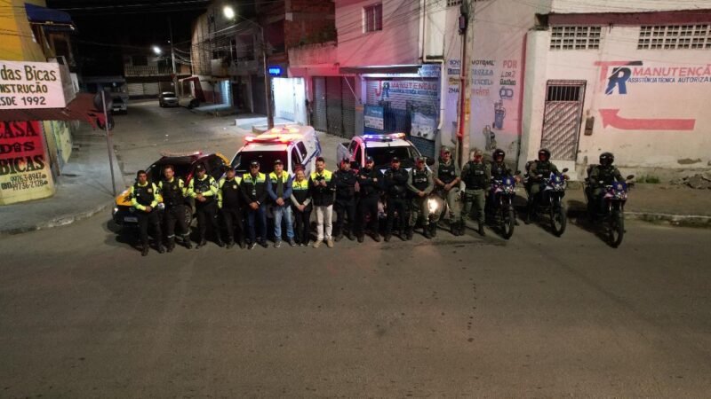 Prefeitura de Caruaru realiza Operação “Juntos Pela Vida” para reforçar a segurança no trânsito