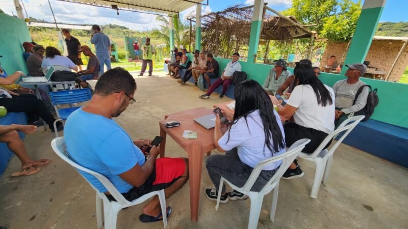 Agricultores familiares da zona rural de Jaboatão dos Guararapes passam por cadastramento