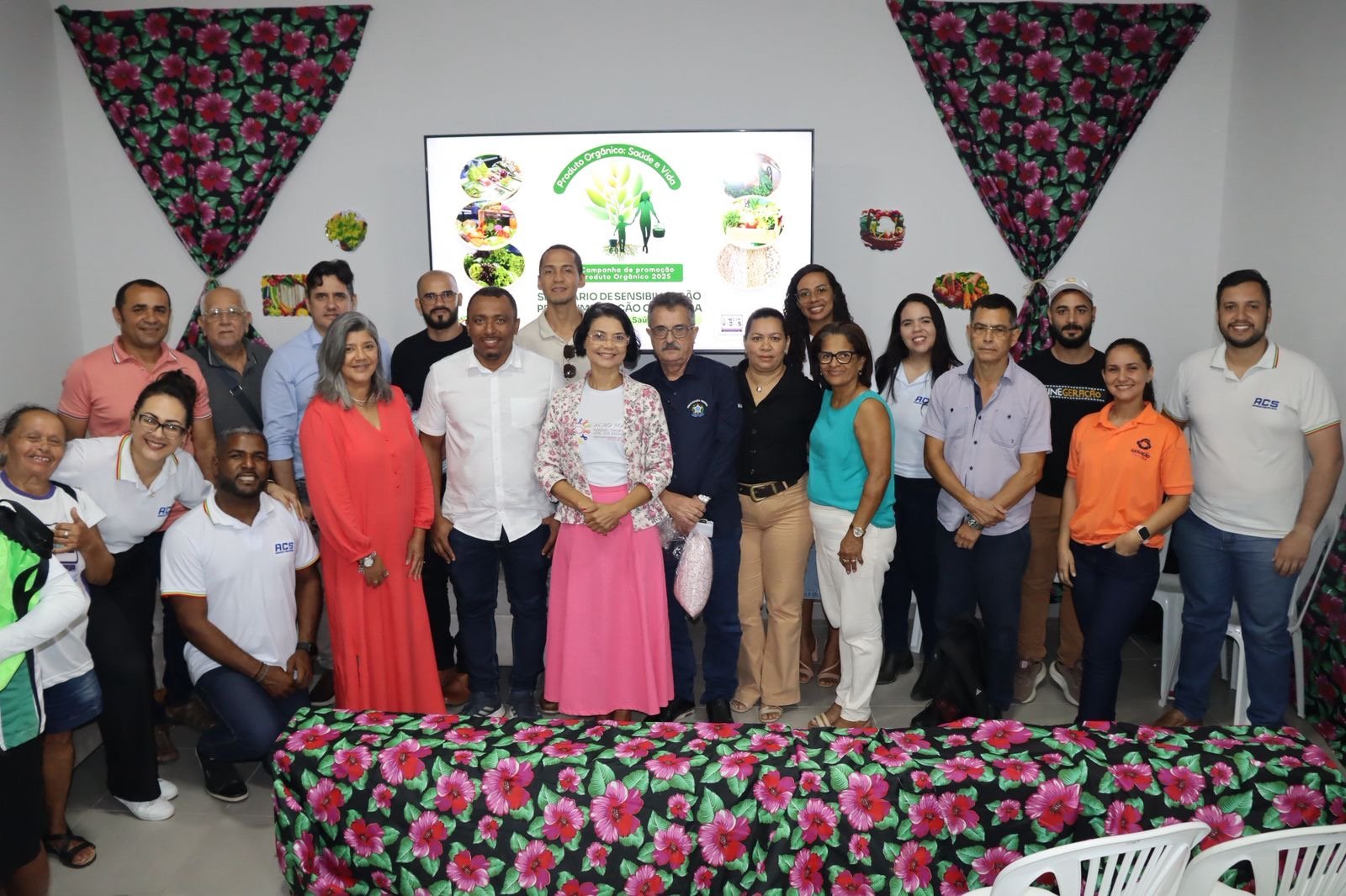 Associação Conexão Social realiza seminário sobre alimentação orgânica e sustentabilidade em Lagoa de Itaenga