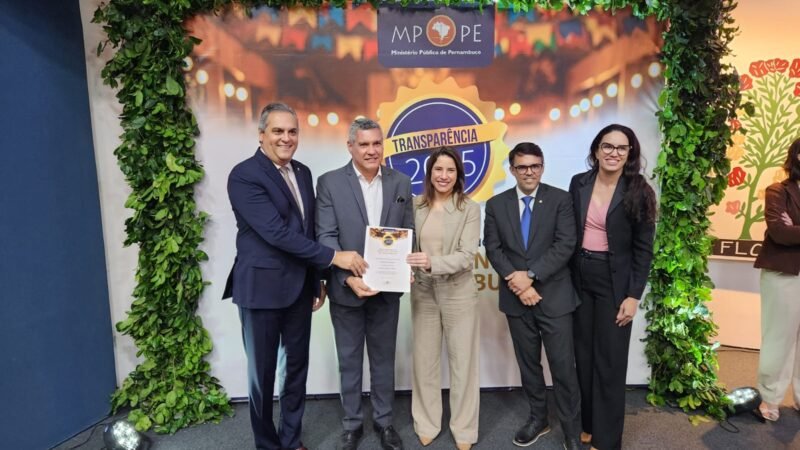 Prefeitura do Jaboatão dos Guararapes recebe Selo de Transparência por dados do ciclo junino 2025