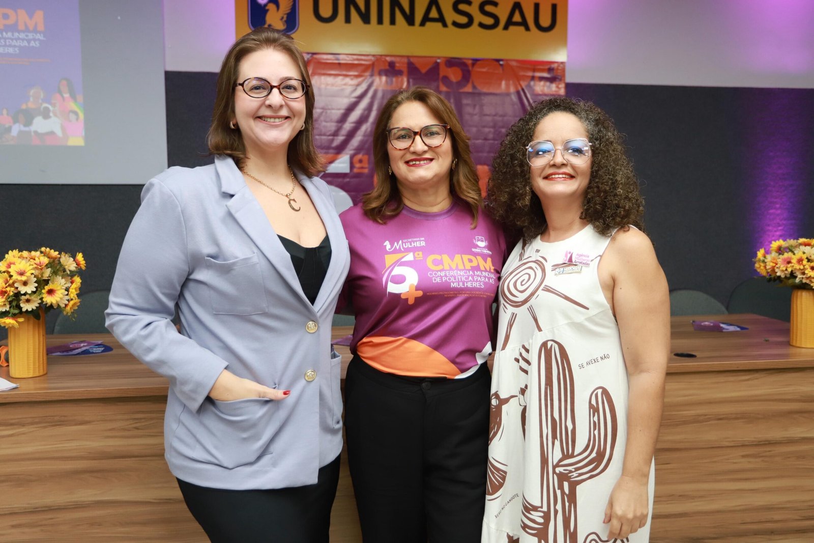 Carla Luckwu realiza palestra na Conferência Municipal de Políticas para as Mulheres em Serra Talhada