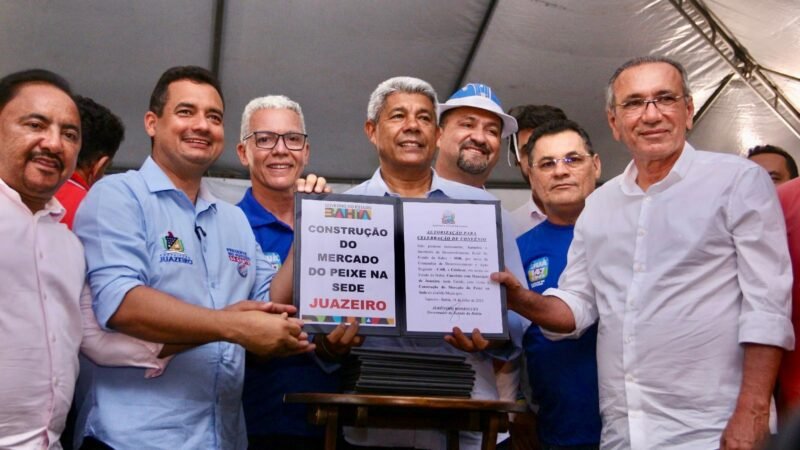 Em um dia histórico, o governador Jerônimo e o prefeito Andrei entregam um pacote de obras e equipamentos para Juazeiro