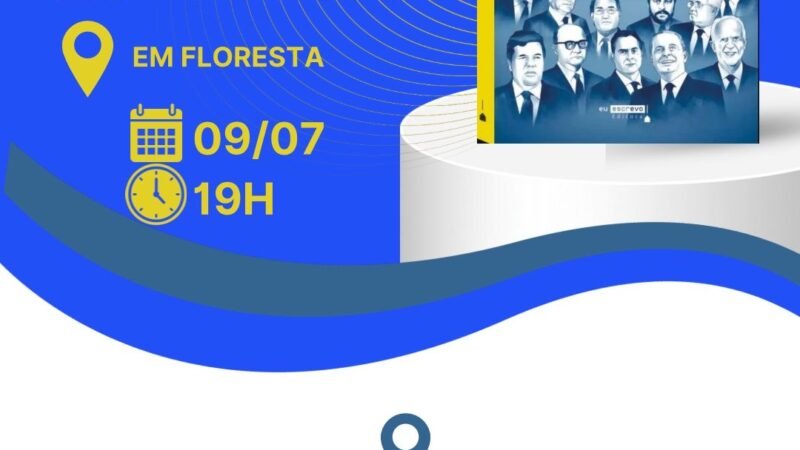 Floresta vai sediar lançamento do livro que conta a história dos 22 governadores de Pernambuco