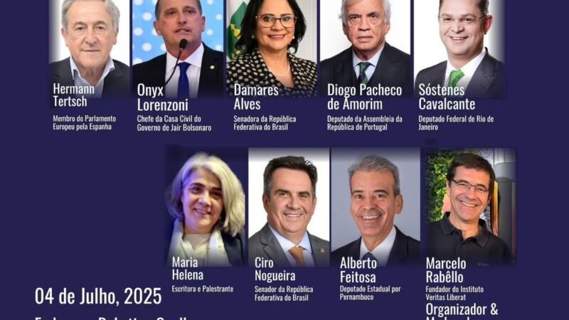 Feitosa é palestrante no Seminário Veritas Liberat em Lisboa e Madrid