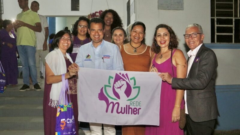 Prefeito Andrei participa da abertura da 5ª Conferência Municipal de Políticas para as Mulheres e destaca avanços do governo na pauta de gênero