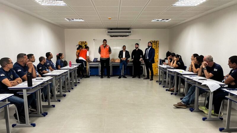 Guardas Patrimoniais da Câmara do Cabo participam da segunda etapa de curso de capacitação