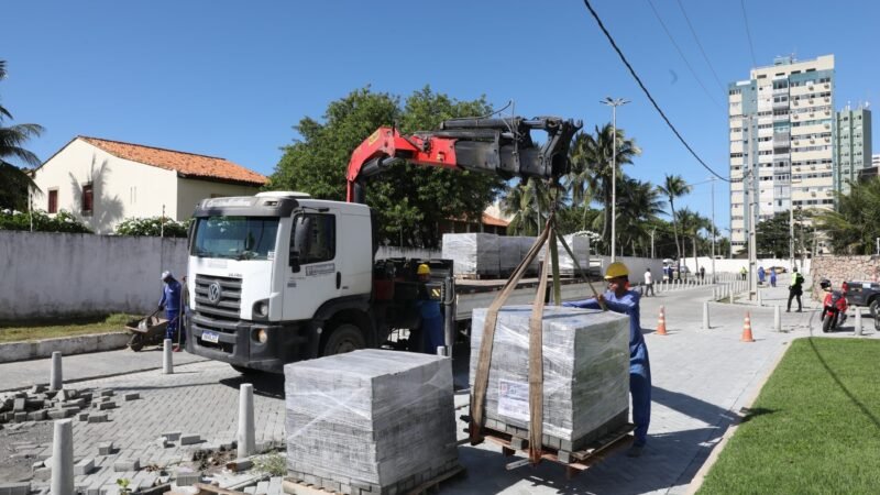 Prefeitura do Jaboatão retoma obras na orla de Piedade