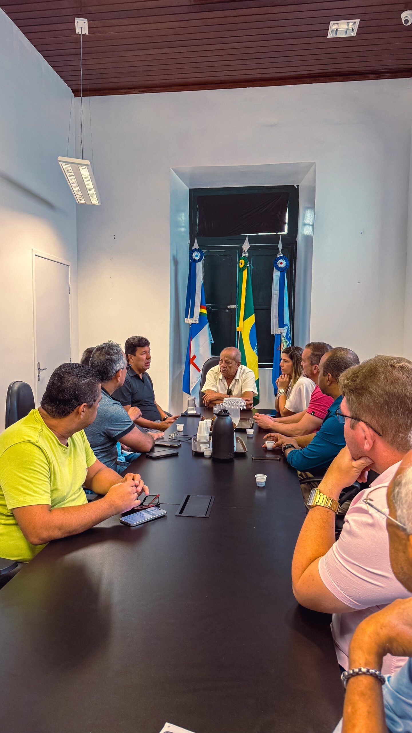 MARCÍLIO RÉGIO RECEBE DEPUTADO MENDONÇA FILHO E GARANTE RECURSOS PARA A SAÚDE DE GOIANA
