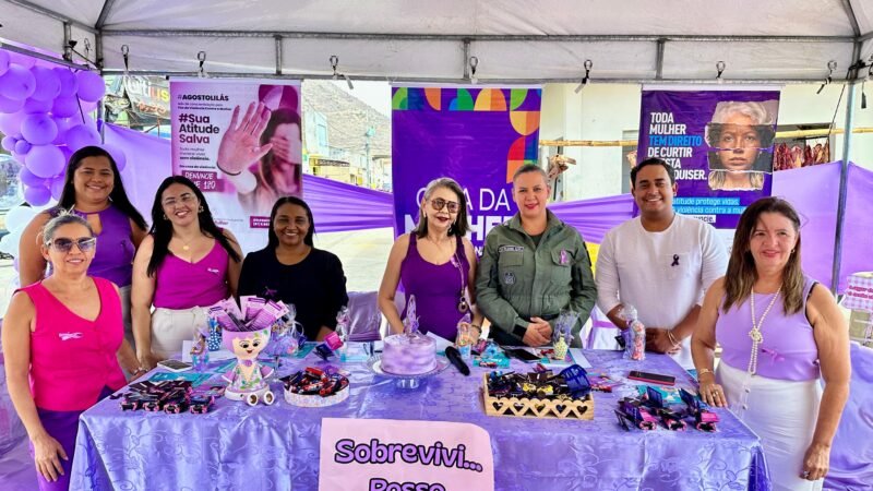 Orocó realiza evento do Agosto Lilás em alusão aos 19 anos da Lei Maria da Penha