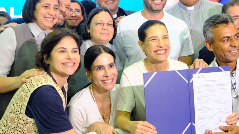 Kaio Maniçoba celebra , ao lado da governadora Raquel Lyra, investimento de R$ 17 milhões na requalificação do Santuário de Cimbres, em Pesqueira