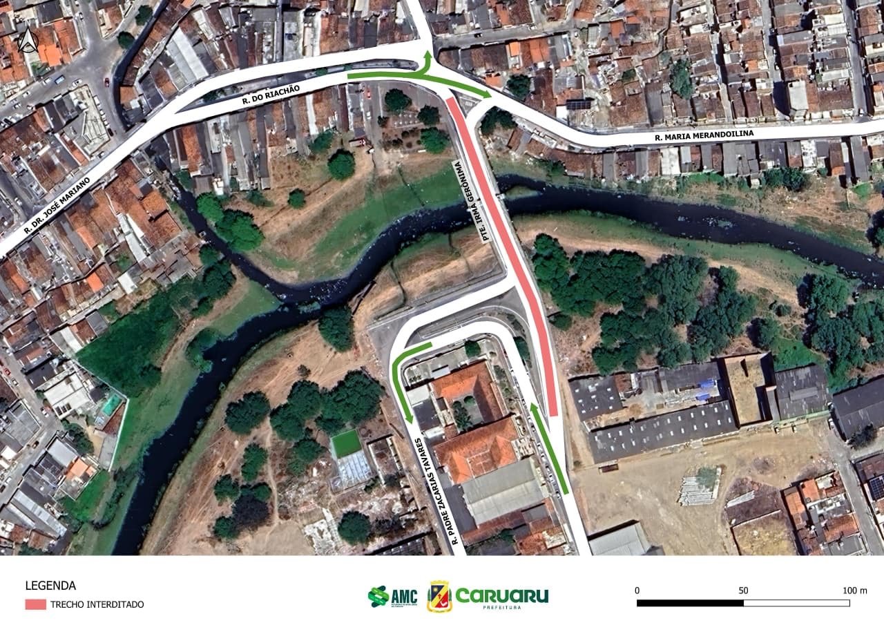 Prefeitura de Caruaru realiza, a partir deste sábado (30), manutenção em pontes e pontilhões