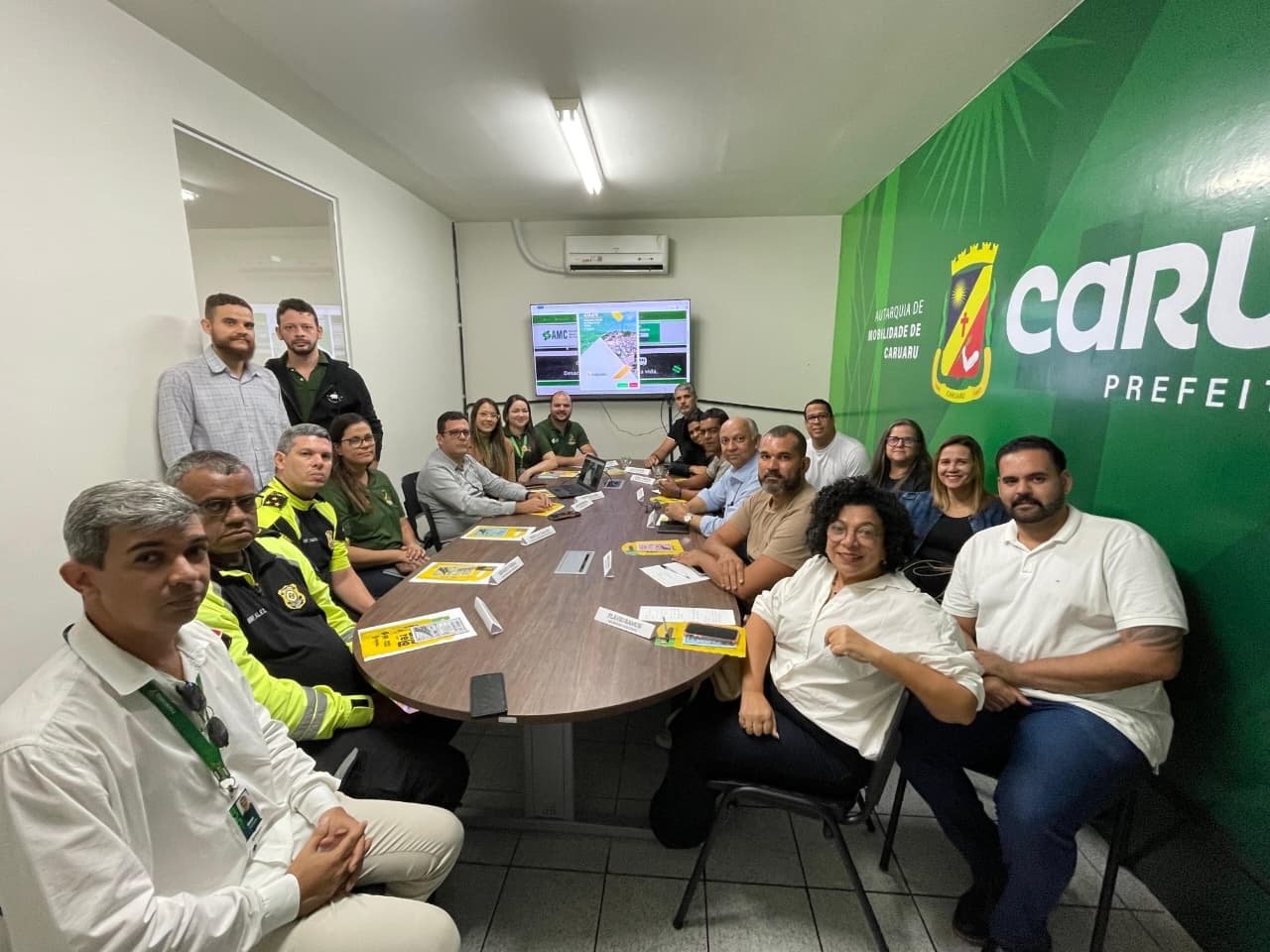 Caruaru: AMC recebe a visita de representantes da Prefeitura de Olinda; Autarquia é referência no trânsito em Pernambuco