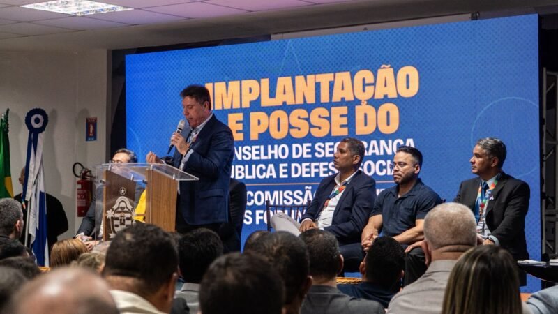 Câmara do Cabo participa da implantação do 1º Conselho Municipal de Segurança Pública e Defesa Social da história do município