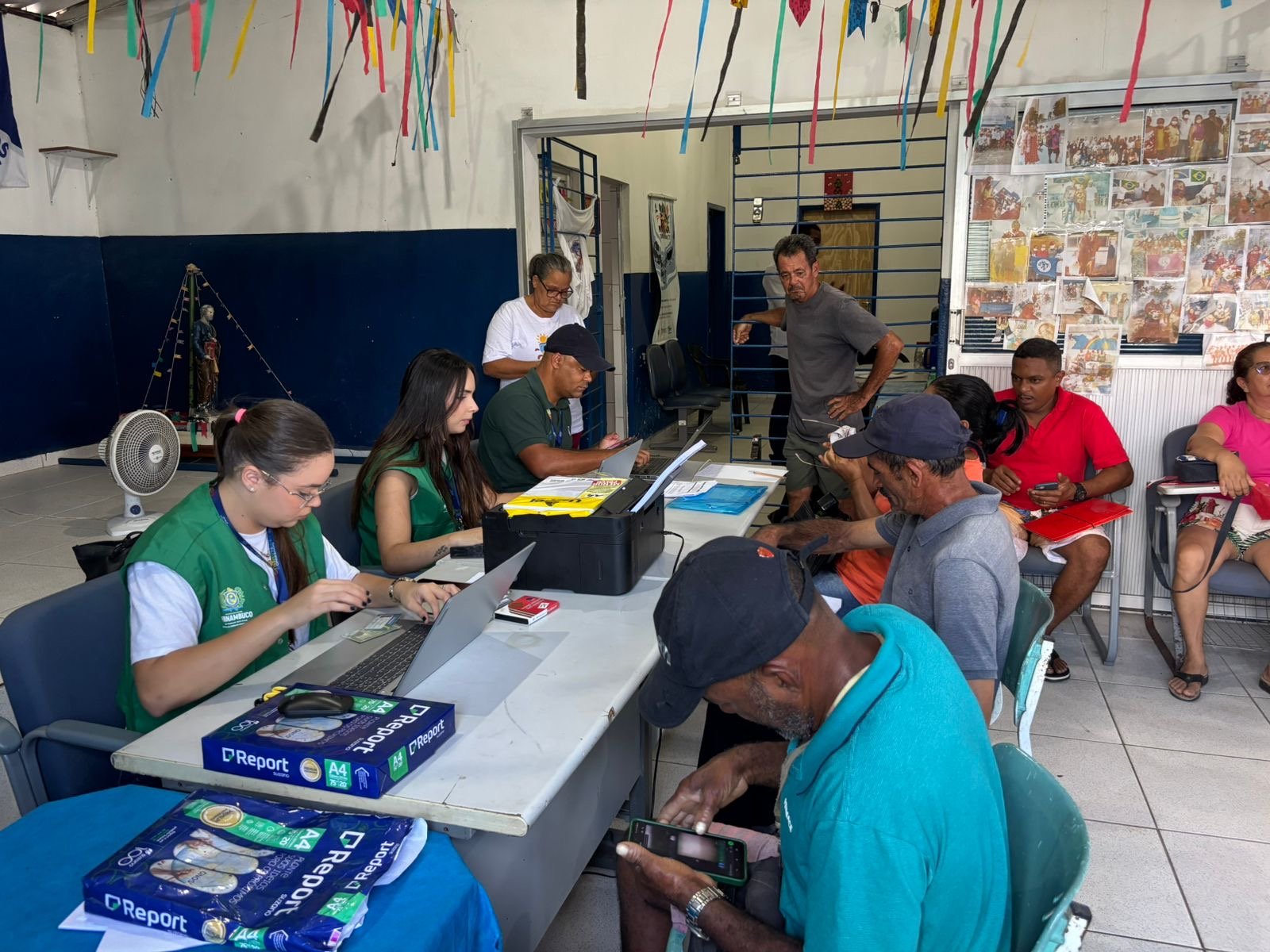 Prefeitura do Jaboatão dos Guararapes realiza mutirão de emissão de CAFs para pescadores do município