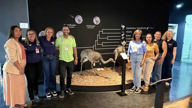 Estudantes da Escola Quilombola Águas do Velho Chico em Orocó realizam visita técnica ao Museu da Fauna da Caatinga na Univasf
