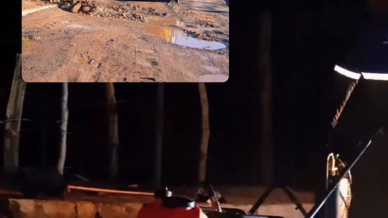 Água preta: Prefeitura inicia a operação ‘Tapa Buracos’ no bairro da Eudócia