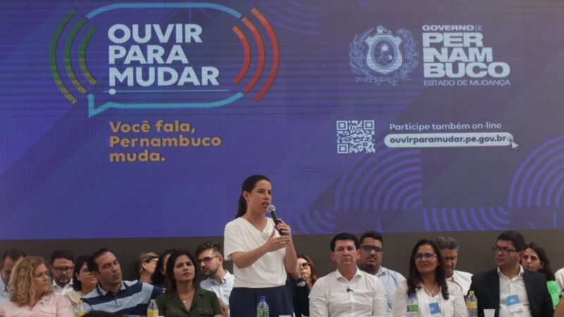 Governo de Pernambuco realiza nova rodada do Ouvir para Mudar com votação das prioridades de 2026 e balanço das entregas feitas