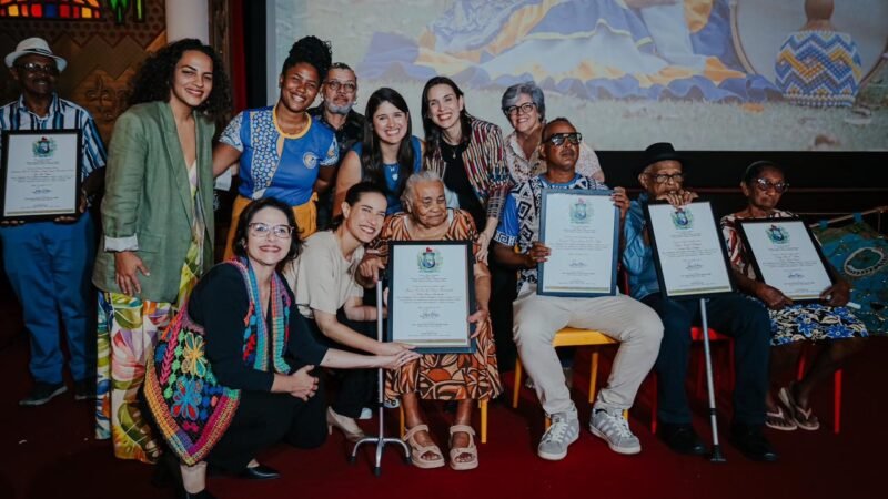 Governadora Raquel Lyra diploma novos Patrimônios Vivos na 18ª Semana Estadual do Patrimônio Cultural
