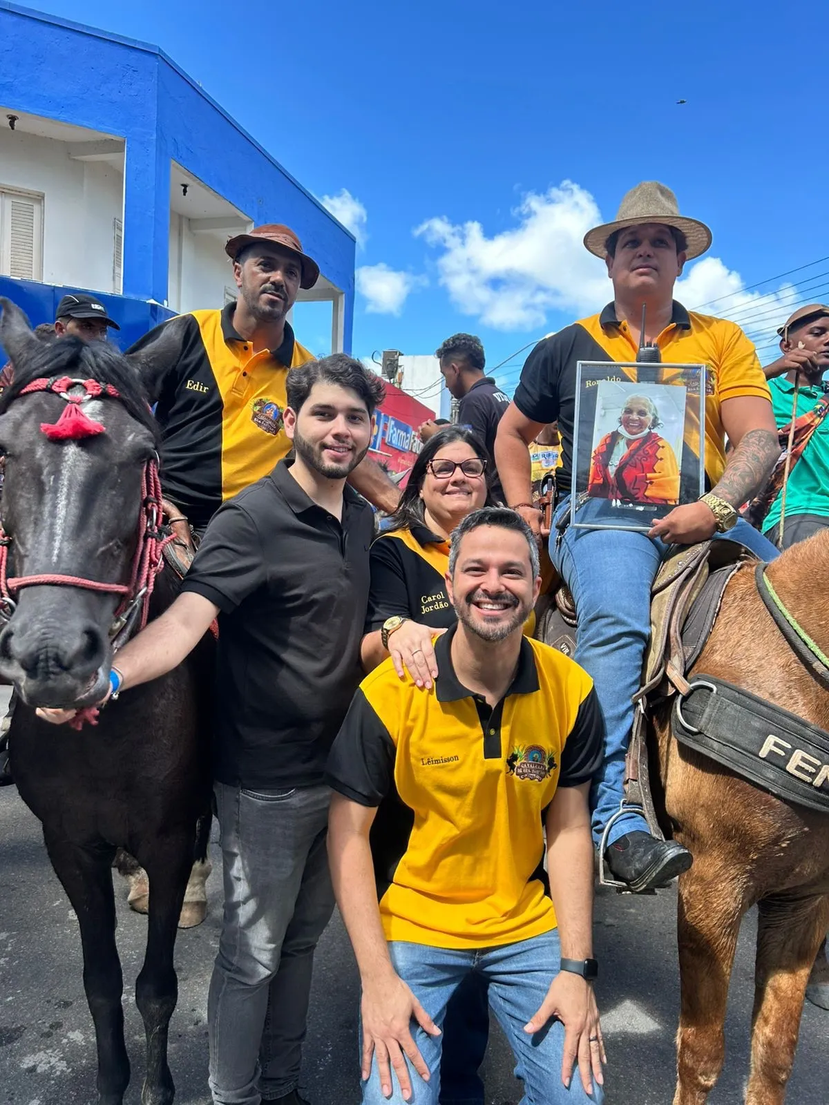 Prefeita Carol Jordão acompanha de perto a 5ª edição da Cavalgada Sra. Santana