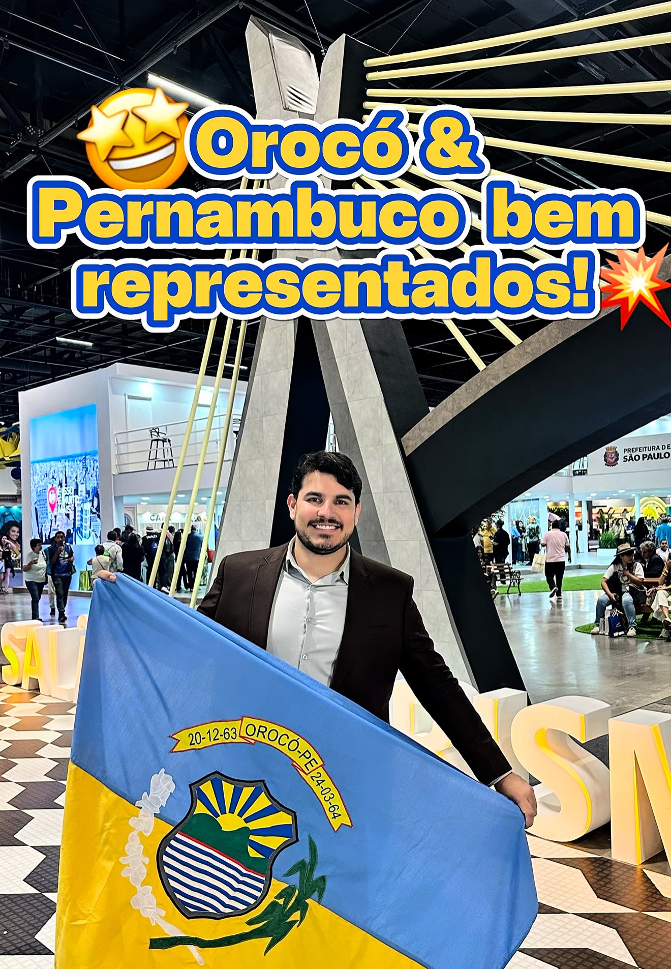 Orocó é destaque no maior evento de turismo do Brasil em São Paulo