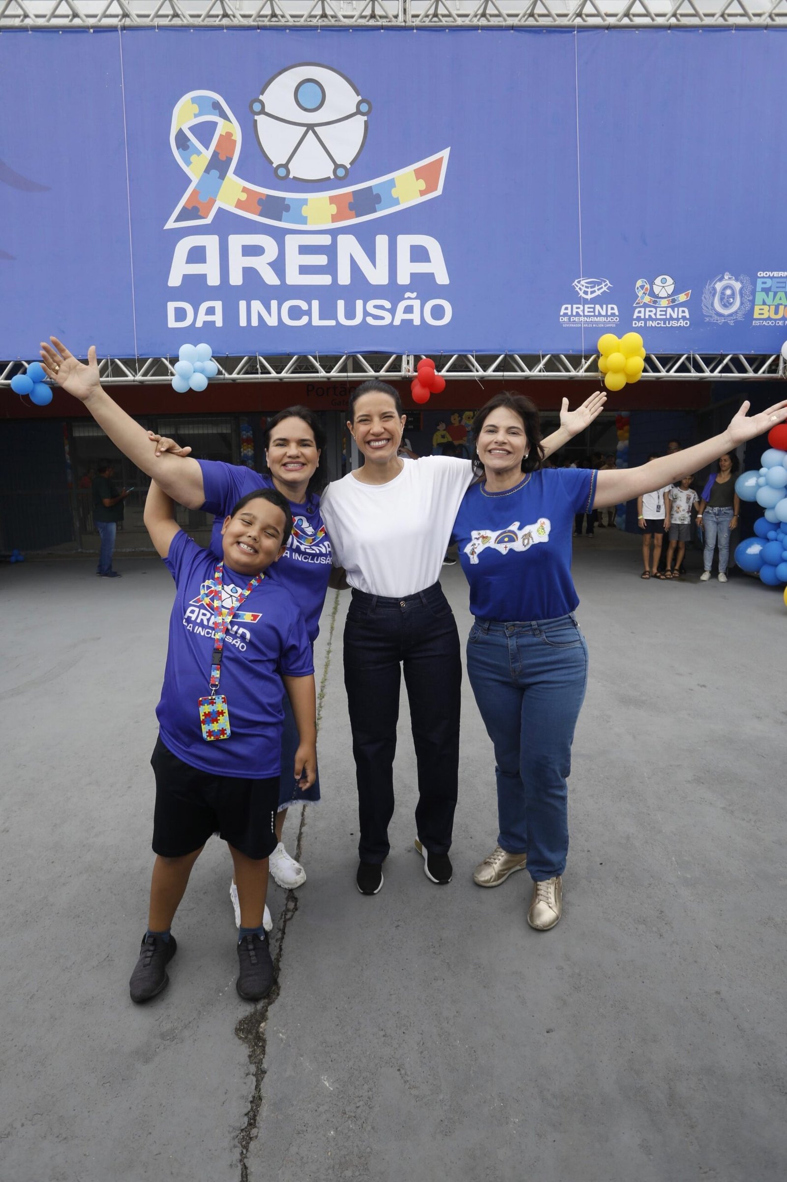 Arena da Inclusão: governadora Raquel Lyra reforça importância do acolhimento e do cuidado para as pessoas com deficiência e seus familiares