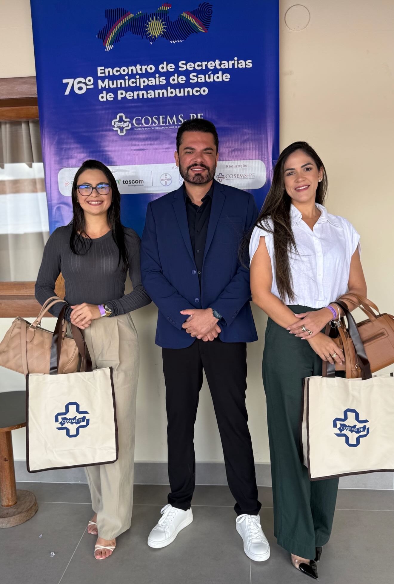 Vitória de Santo Antão: Alex Vasconcelos participa do 76º encontro de secretarias municipais  de Saúde de Pernambuco
