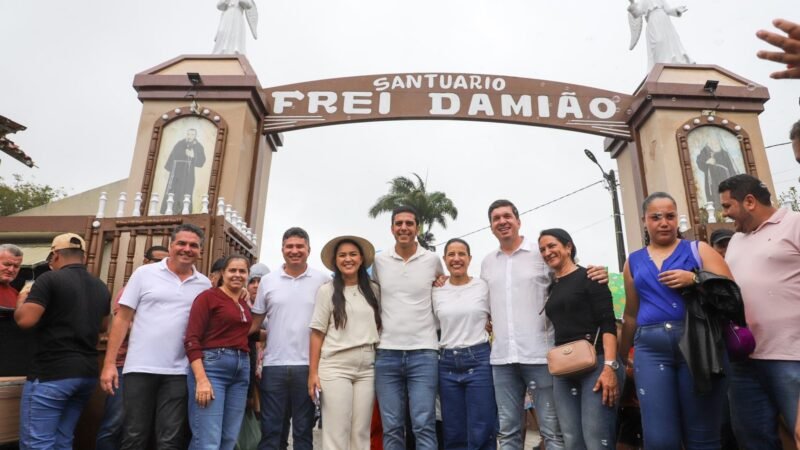 Em São Joaquim do Monte, governadora Raquel Lyra prestigia a 32ª edição da Romaria de Frei Damião