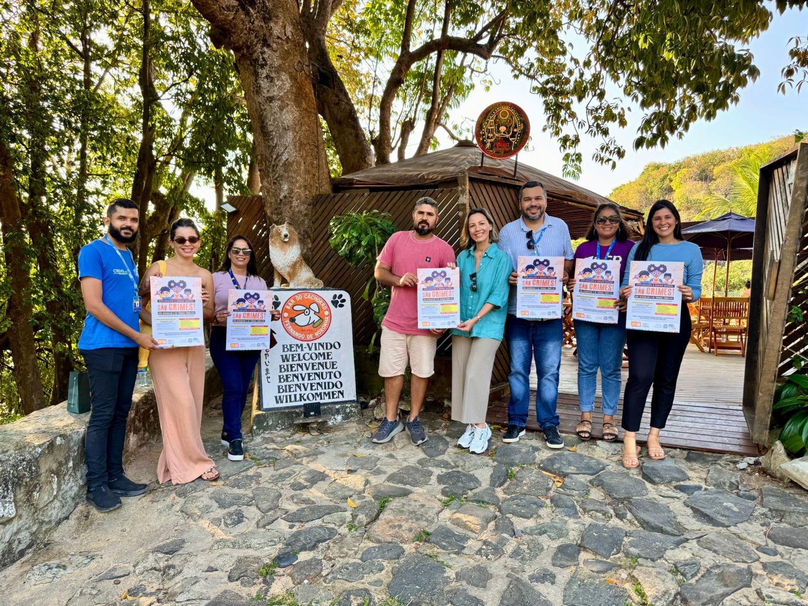 SCJ-PE leva campanha de enfrentamento à exploração sexual de crianças e adolescentes para Fernando de Noronha