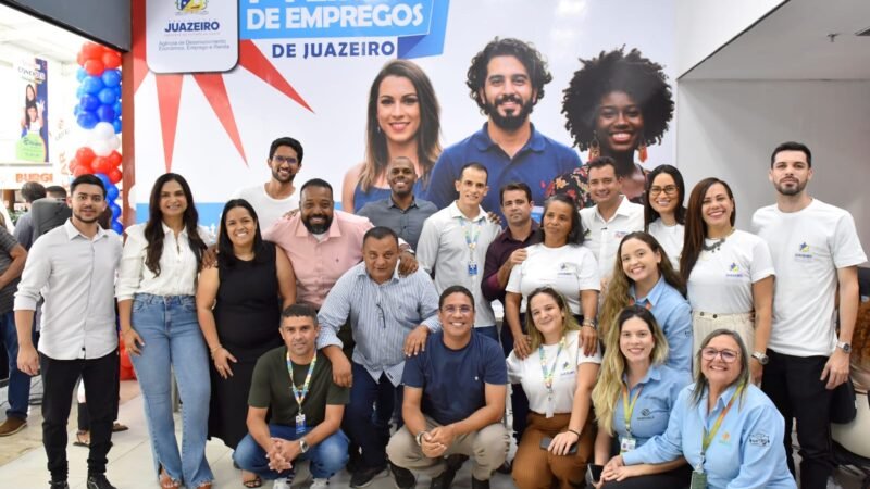 Prefeito participa do 1º Feirão de Empregos e destaca compromisso com a geração de oportunidades e o desenvolvimento socioeconômico de Juazeiro