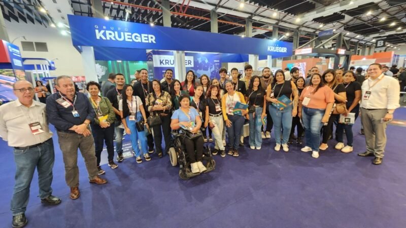 Realidade do mercado: alunos do curso de Logística da Prefeitura do Jaboatão dos Guararapes visitam Feira Multimodal