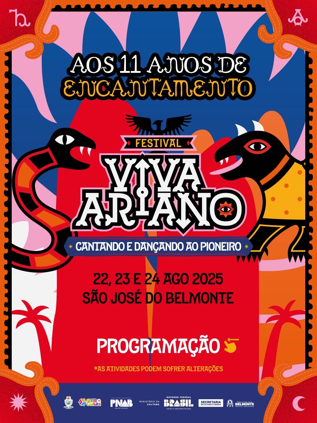 I Festival Viva Ariano em São José do Belmonte: a estreia do festival de arte, encanto e afirmação