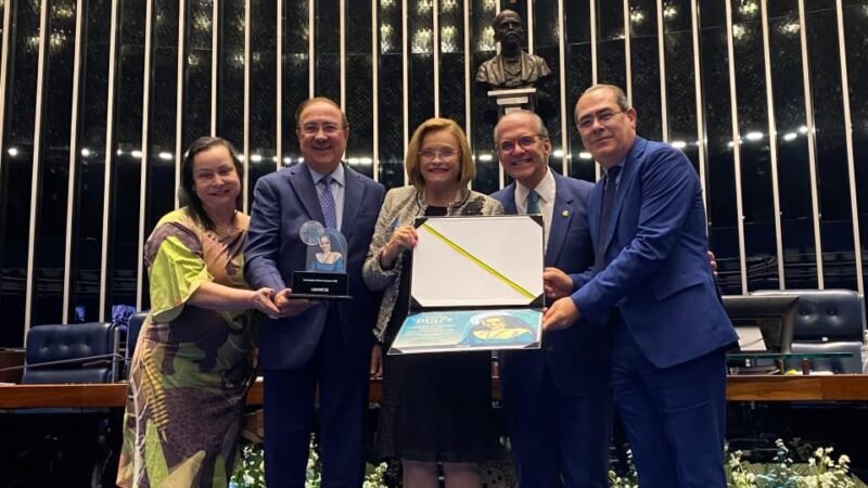 Em Brasília, Mano Medeiros participa da entrega da Comenda Santa Dulce dos Pobres à Fundação Altino Ventura