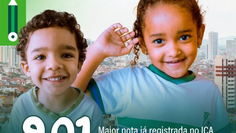 Com a maior nota da história da cidade, educação de Caruaru atinge uma das maiores colocações no Índice de Compromisso com a Alfabetização