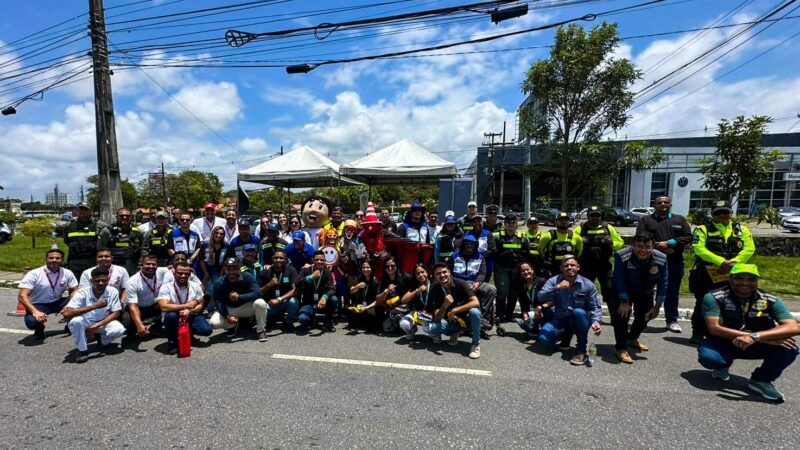 Prefeitura do Jaboatão realiza blitz educativa alusiva a Semana Nacional de Trânsito