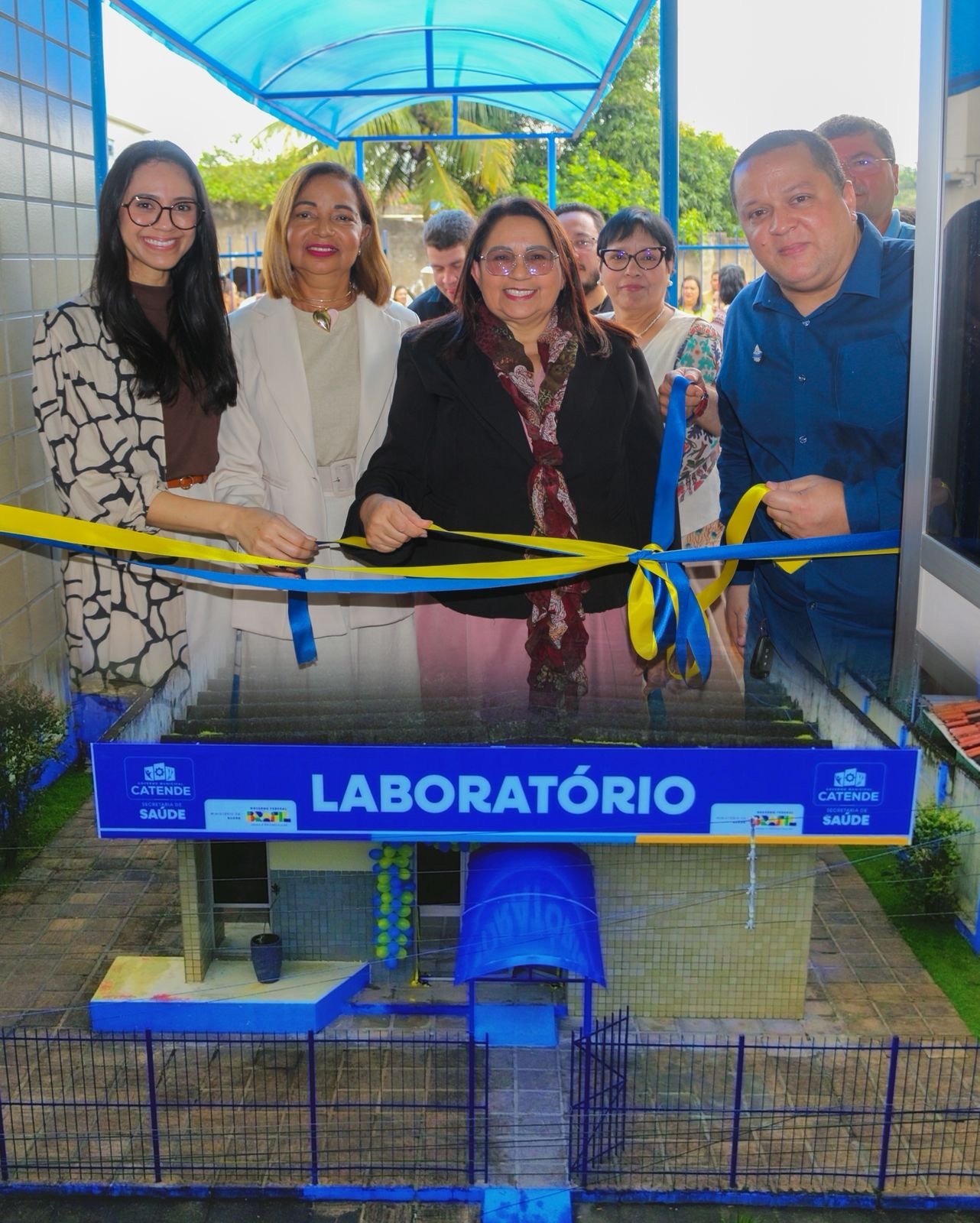 Dona Graça inicia semana da emancipação política de Catende, com entrega da reforma e requalificação do Laboratório Municipal Macrina Cavalcante