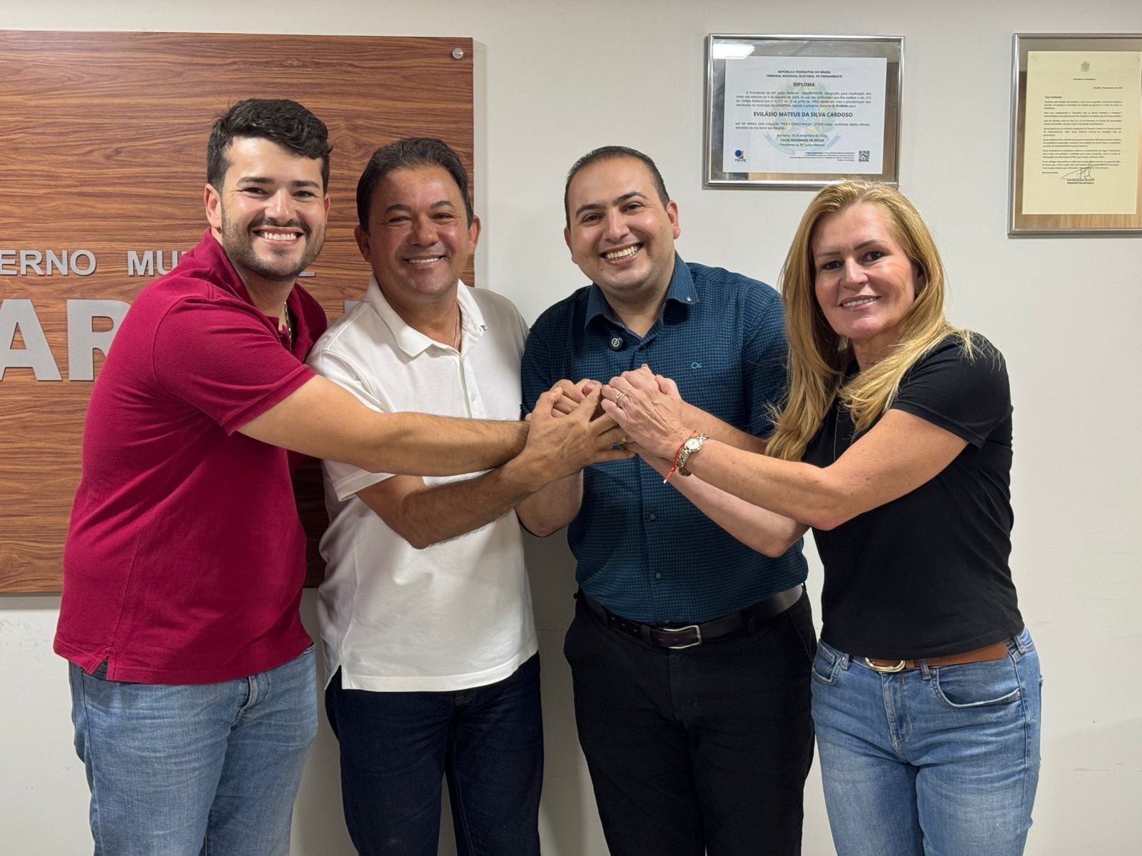 Vereador João Erlan adere ao grupo do prefeito Evilásio Mateus