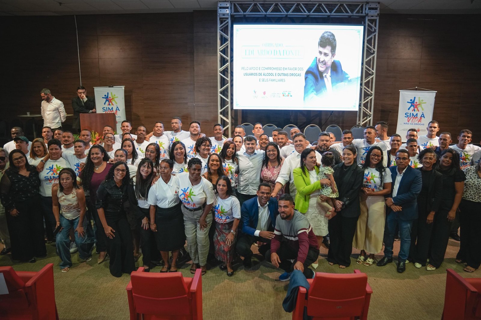 Eduardo da Fonte e Pr. Cleiton Collins celebram Projeto Saravida, referência no acolhimento e recuperação de jovens dependentes químicos